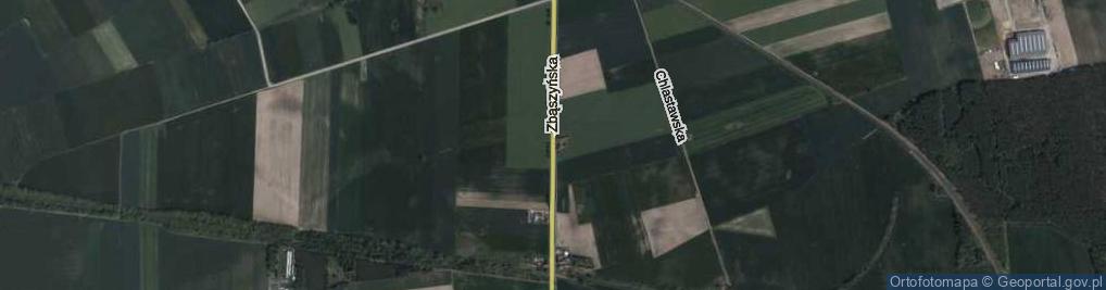 Zdjęcie satelitarne Zbąszyńska ul.